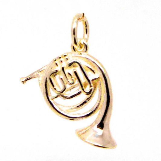 Gold French Horn Charm - Perfectcharm - 1