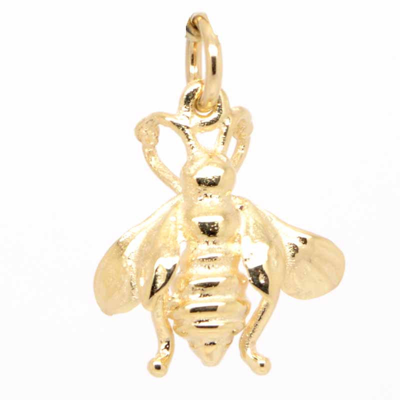 Gold Honey Bee Charm - Perfectcharm - 1