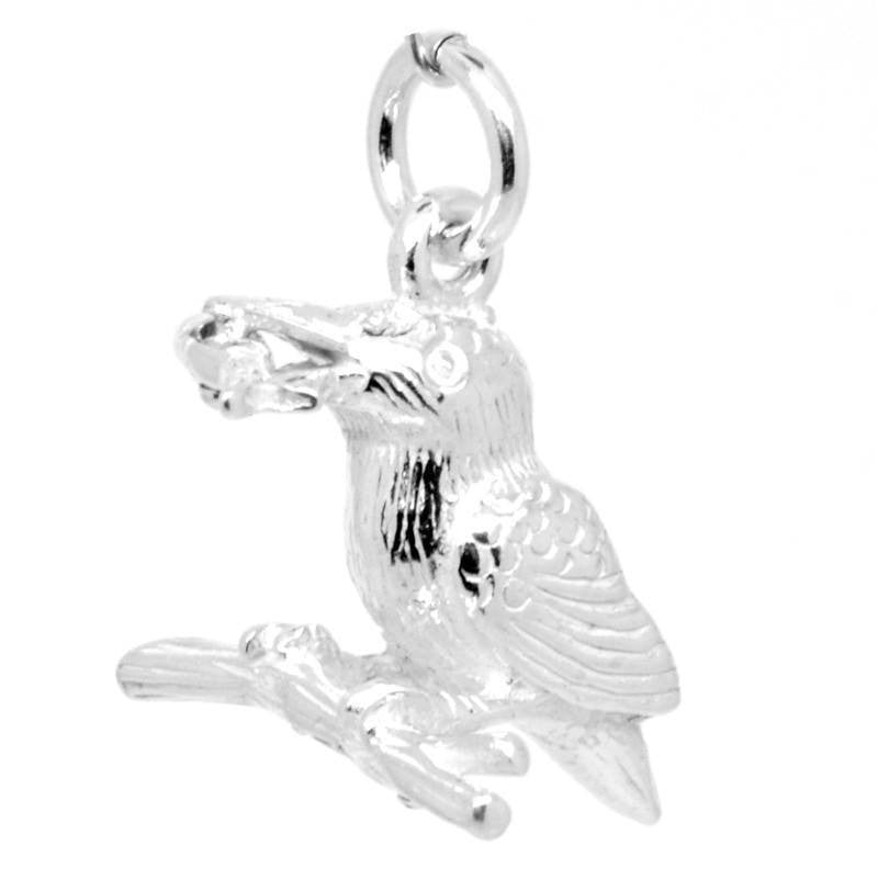 Gold Kingfisher Charm - Perfectcharm - 2