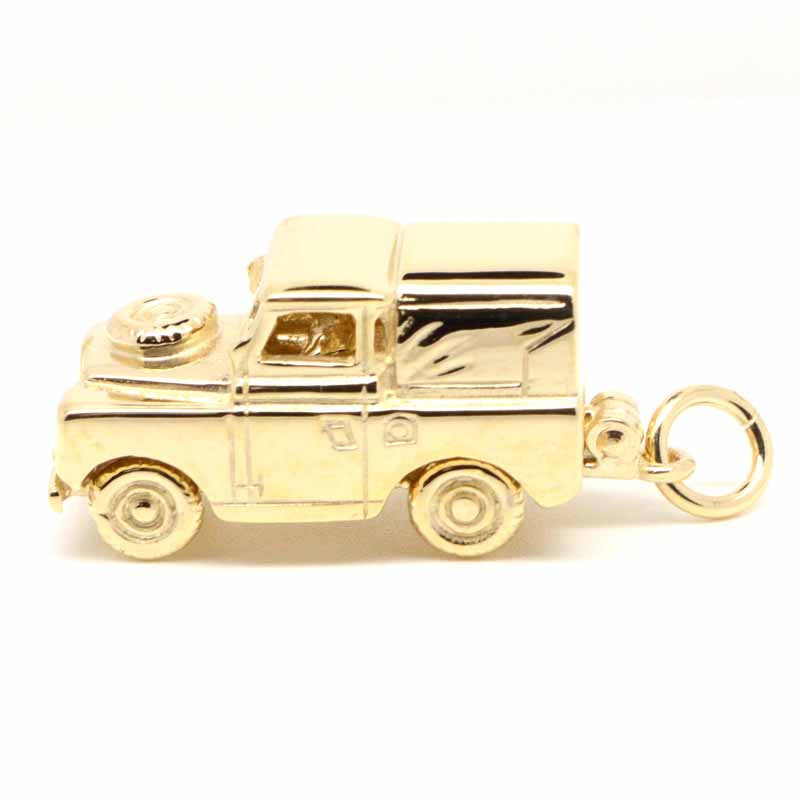 Gold Landrover Charm - Perfectcharm - 1