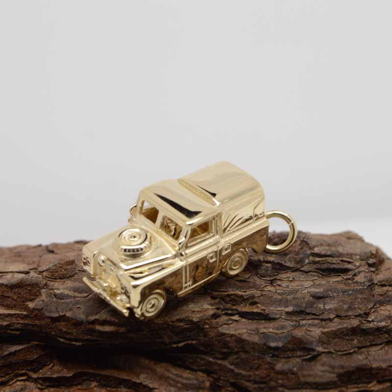 Gold Landrover Charm - Perfectcharm - 3