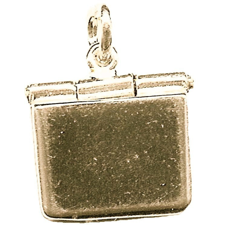 Gold Laptop computer Charm - Perfectcharm - 1