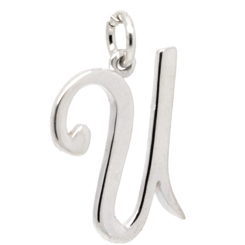 Gold Large Italic U Charm - Perfectcharm - 2