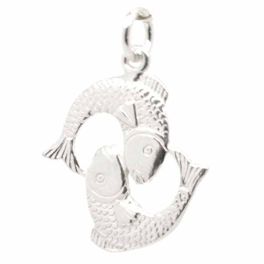 Gold Charm - Gold Large Pisces Charm