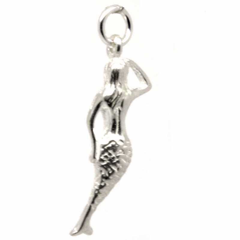 Gold Charm - Gold Mermaid Charm