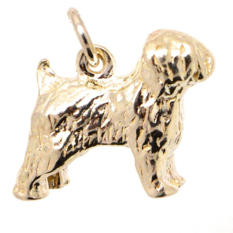 Gold Old English Sheepdog Charm - Perfectcharm - 1