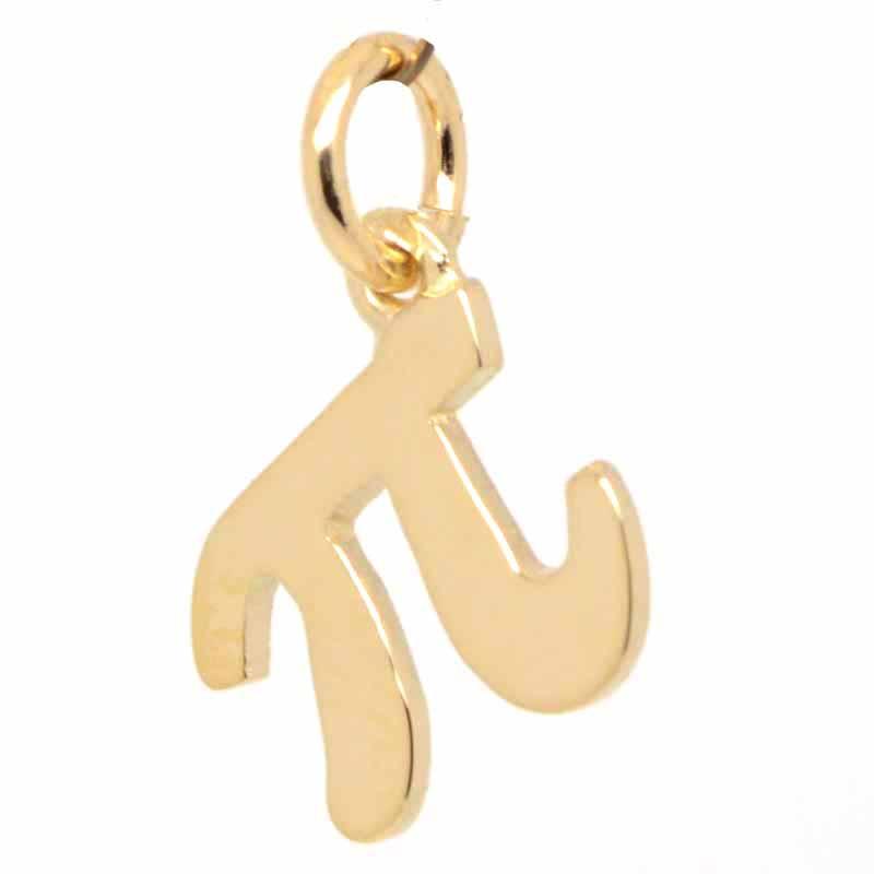 Gold Charm - Gold Pi Charm