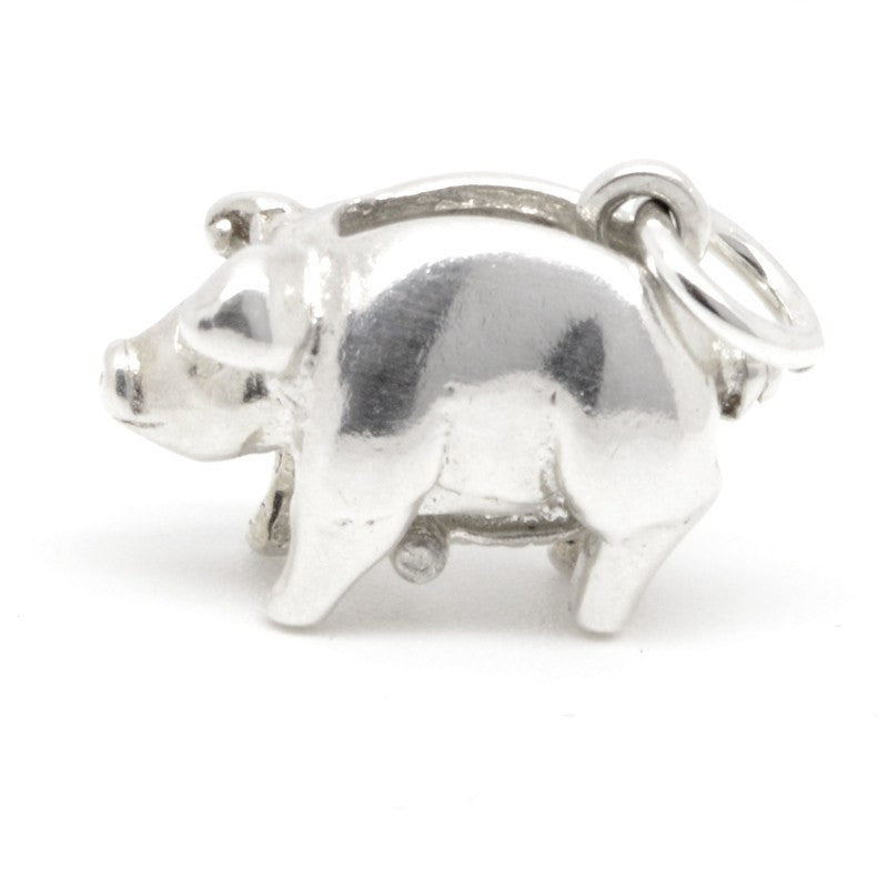 Gold Piggy Bank Charm - Perfectcharm - 2