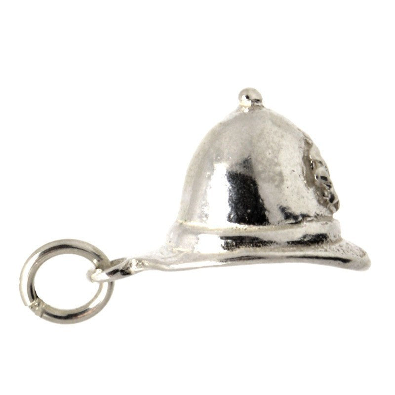 Gold Policemans Helmet Charm - Perfectcharm - 2