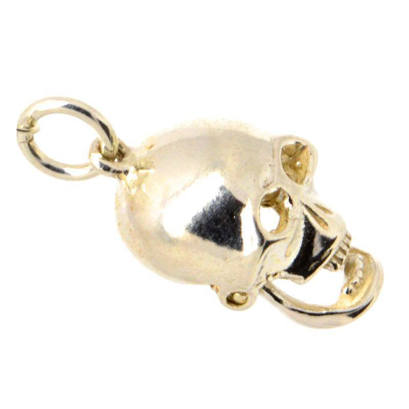 Gold Skull Charm - Perfectcharm - 1