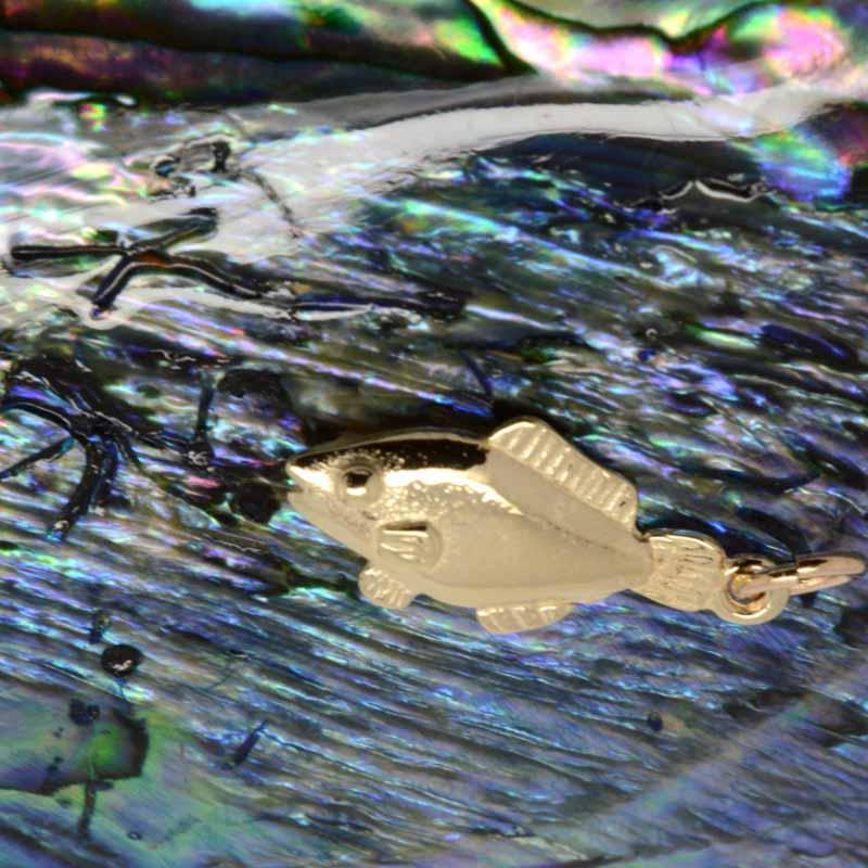 Gold Charm - Gold Small Fish Charm