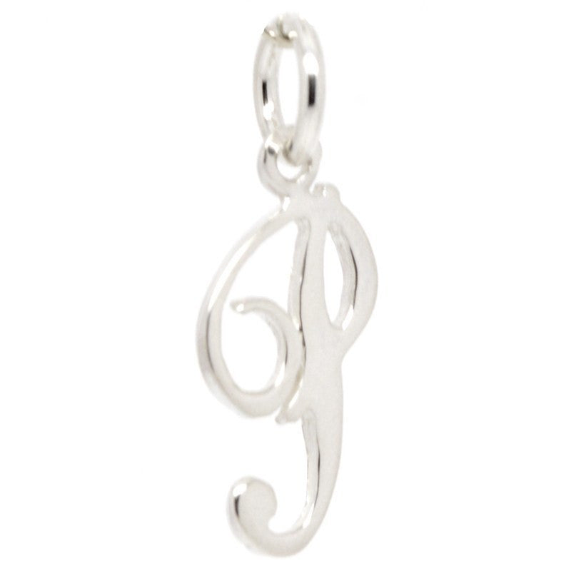 Gold Small Italic P Charm - Perfectcharm - 2