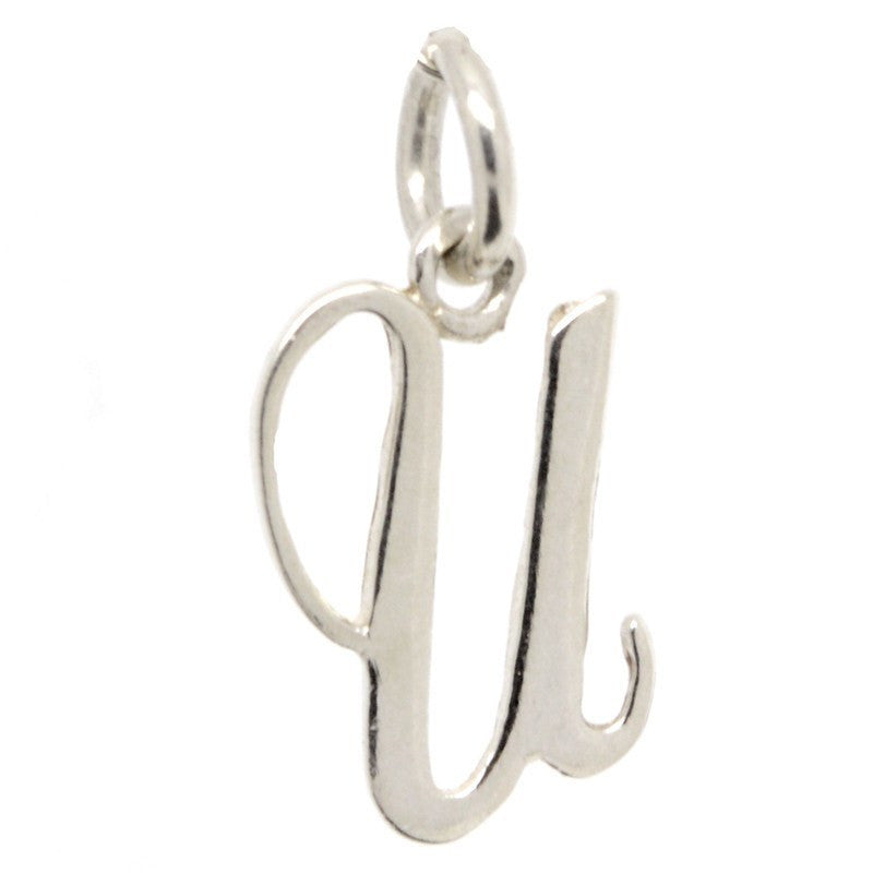 Gold Small Italic U Charm - Perfectcharm - 2
