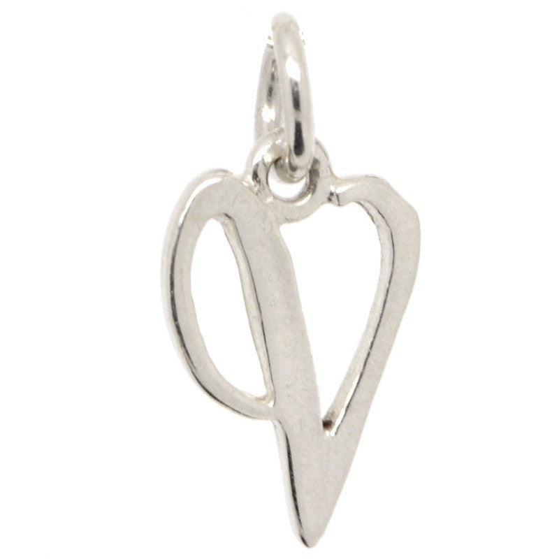Gold Small Italic V Charm - Perfectcharm - 2