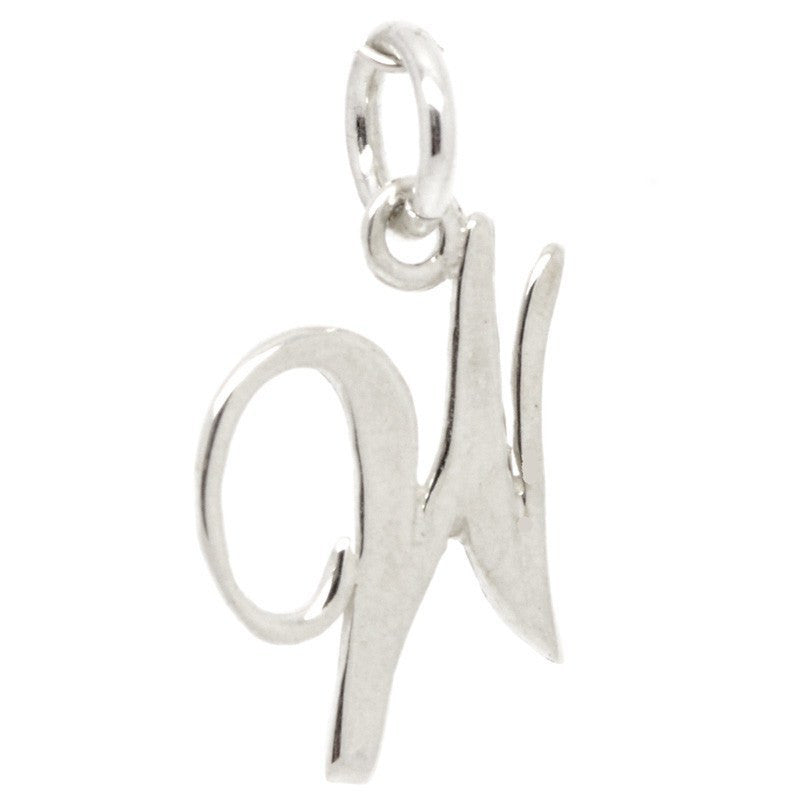 Gold Small Italic W Charm - Perfectcharm - 2
