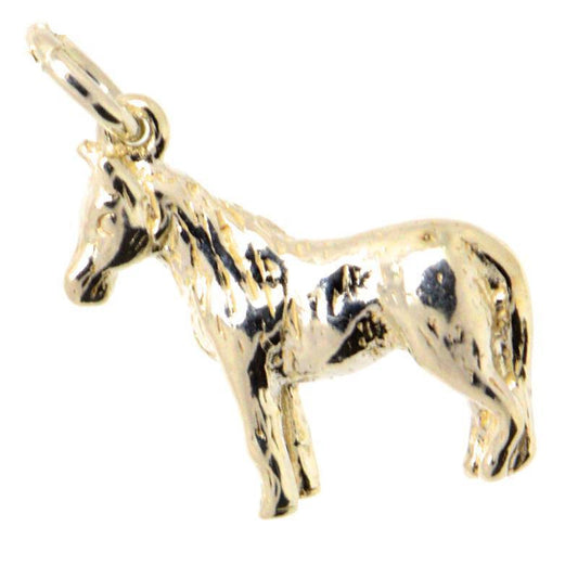 Gold Small Pony Charm - Perfectcharm - 1