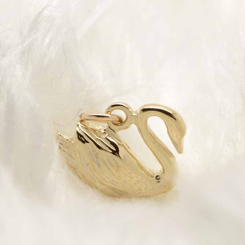 Gold Swan Charm - Perfectcharm - 3
