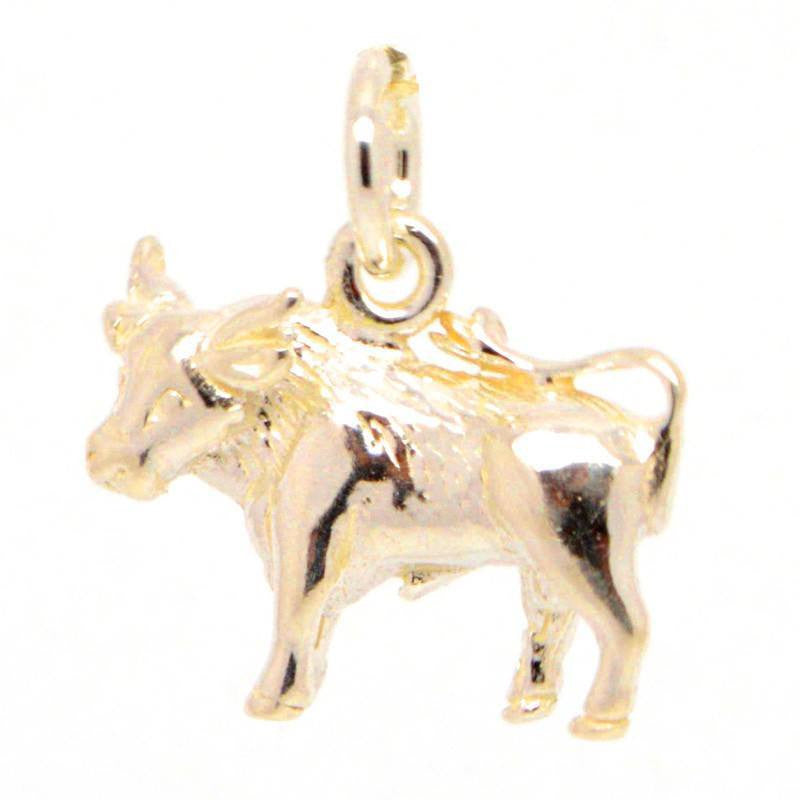 Gold Taurus Charm - Perfectcharm - 1