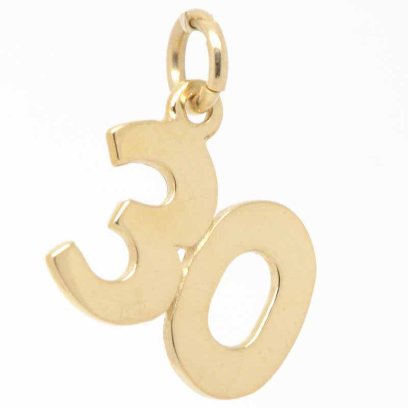 Gold Thirty Charm - Perfectcharm - 1