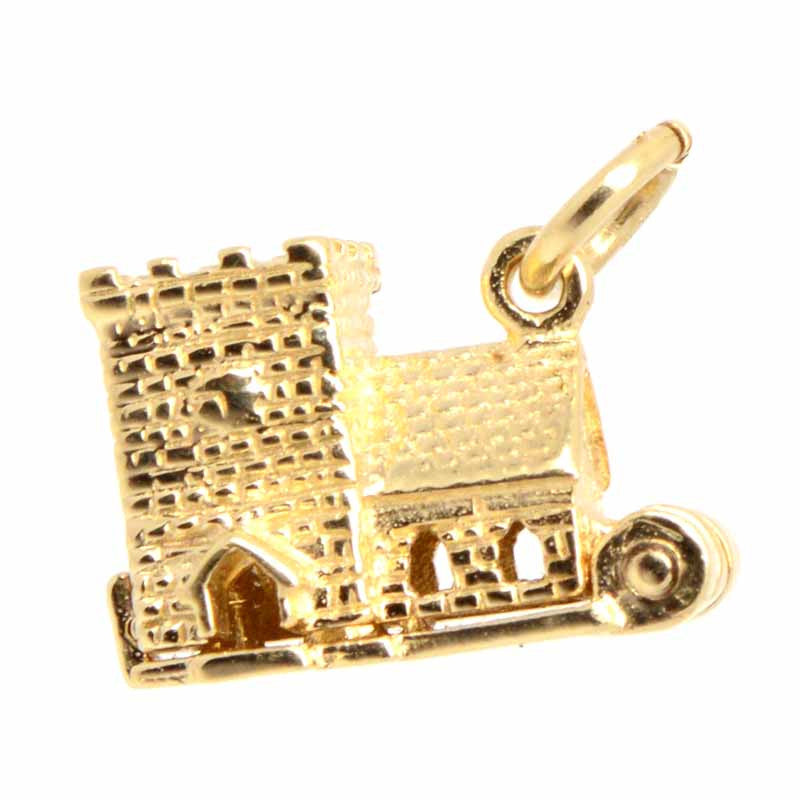 Gold Wedding Church Charm - Perfectcharm - 1