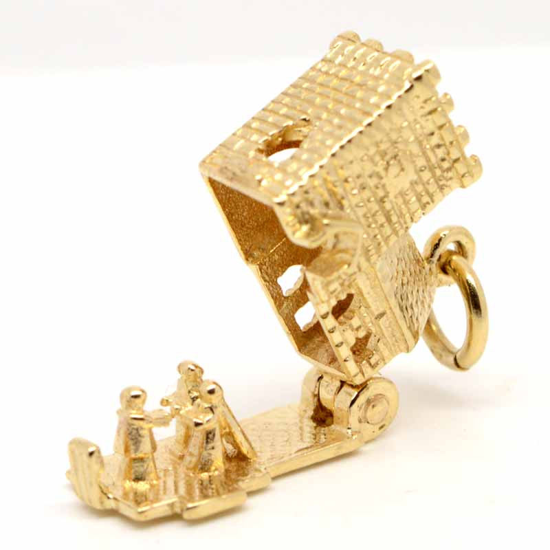 Gold Wedding Church Charm - Perfectcharm - 4