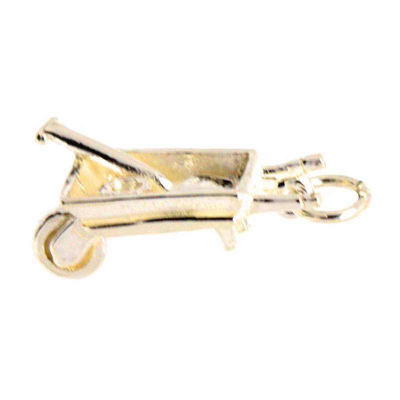 Gold Wheelbarrow Charm - Perfectcharm - 1