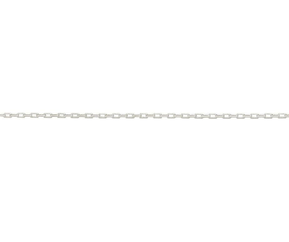 Necklace - Sterling Silver Fine Filed Trace Necklace