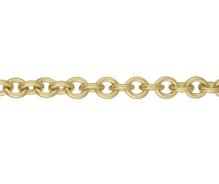 Gold Trace Charm Bracelet