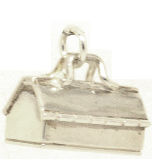 Silver Tool Box Charm