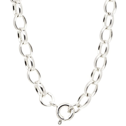 Oval Belcher Charm Bracelet - Perfectcharm - 1