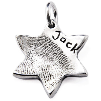 Fingerprint Star Charm - Perfectcharm - 1