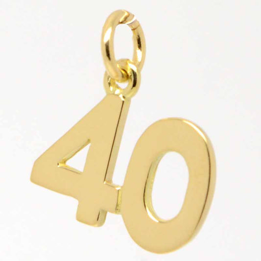 Gold Forty Charm 40 - Perfectcharm - 1