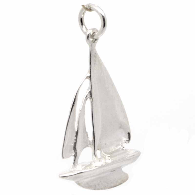 Gold Sailing Boat Yacht Charm - Perfectcharm - 3