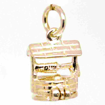 Gold Small Wishing Well Charm - Perfectcharm - 1