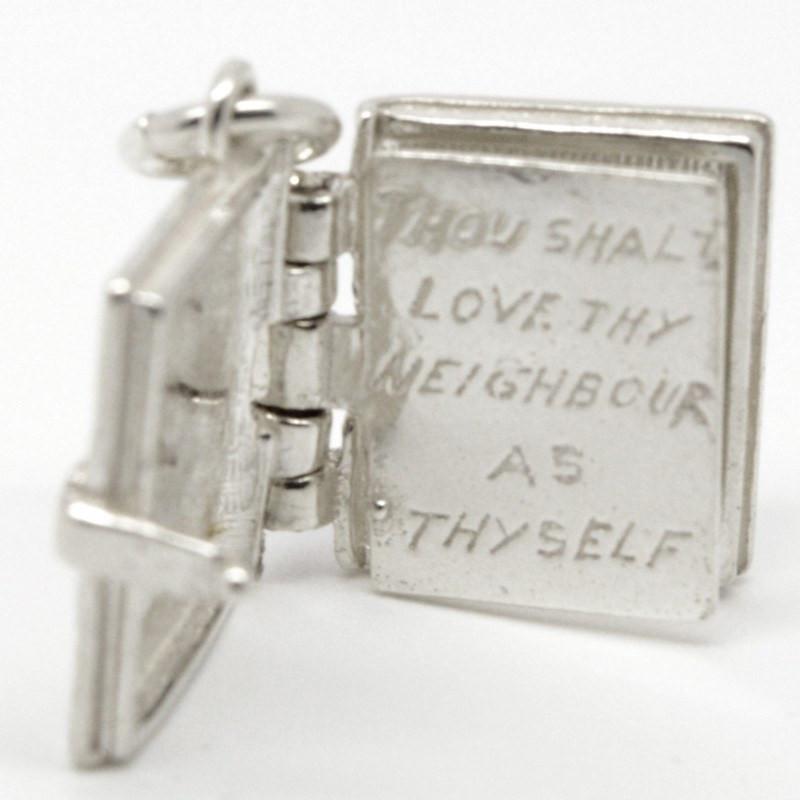 Charm - Holy Book Bible Charm