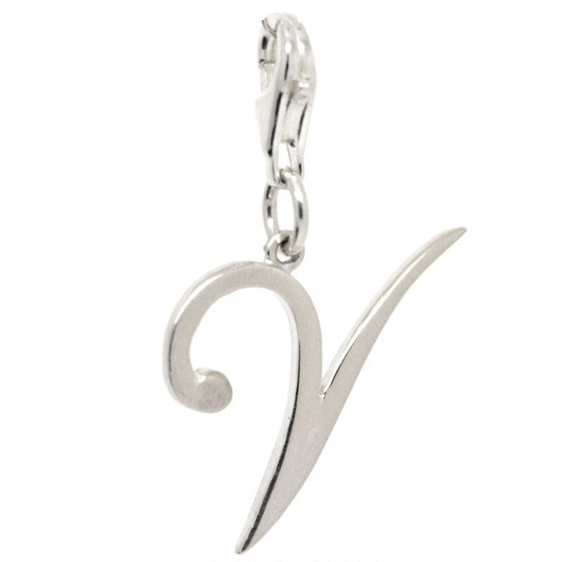 Large Italic V Charm - Perfectcharm - 2