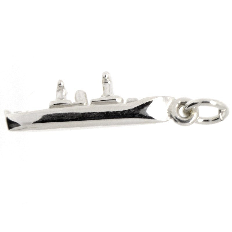 Navy Frigate Ship Charm - Perfectcharm - 1
