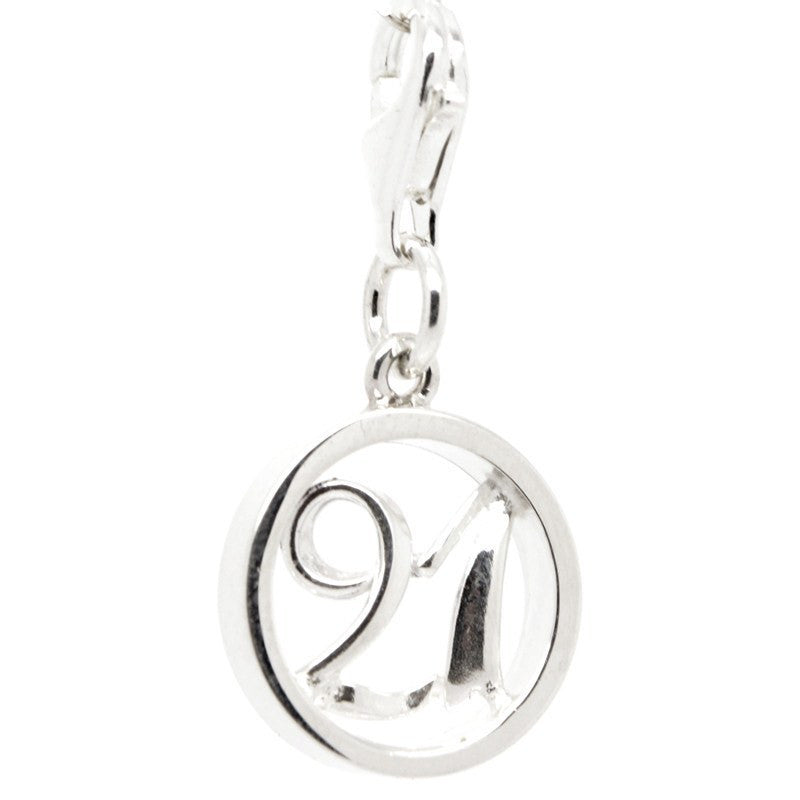 Number 21 in Ring Charm - Perfectcharm - 3