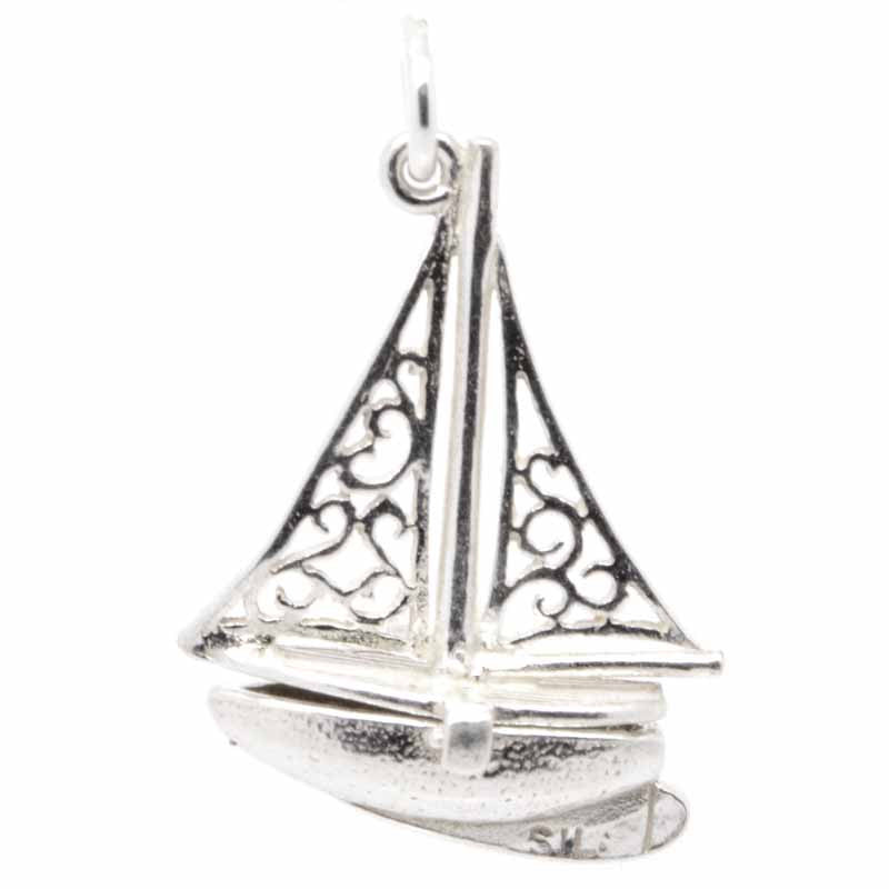 Opening Sailing Boat Yacht Charm - Perfectcharm - 1