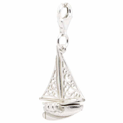 Opening Sailing Boat Yacht Charm - Perfectcharm - 2