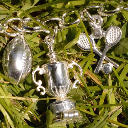 Rugby Ball Charm - Perfectcharm - 4