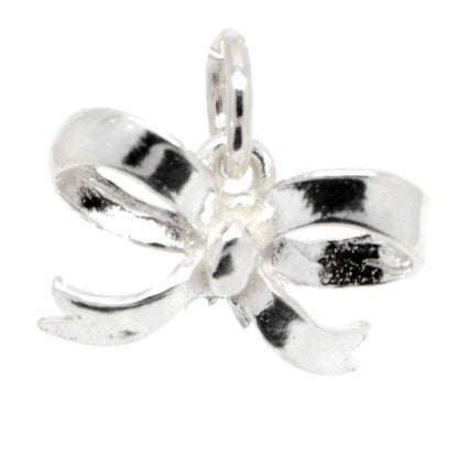 Charm - Silver Bow Charm