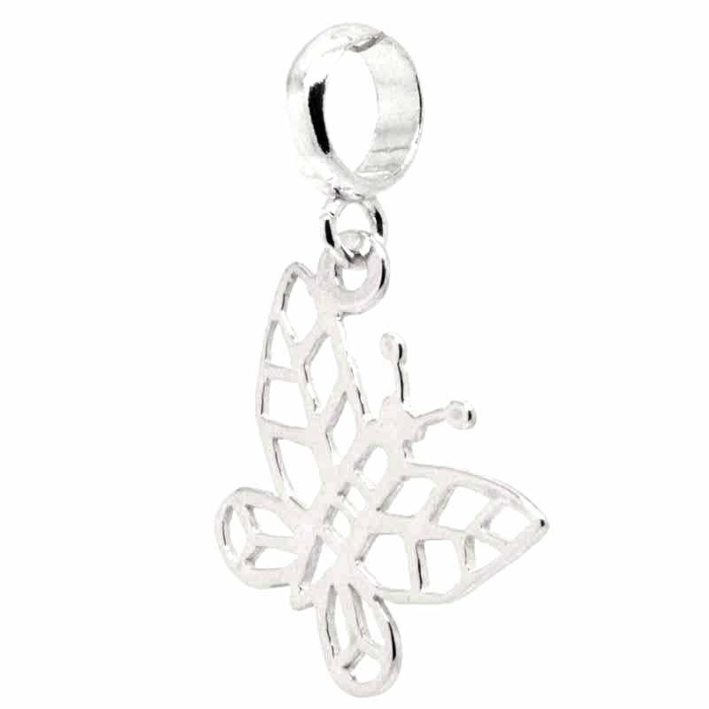 Charm - Silver Butterfly Charm