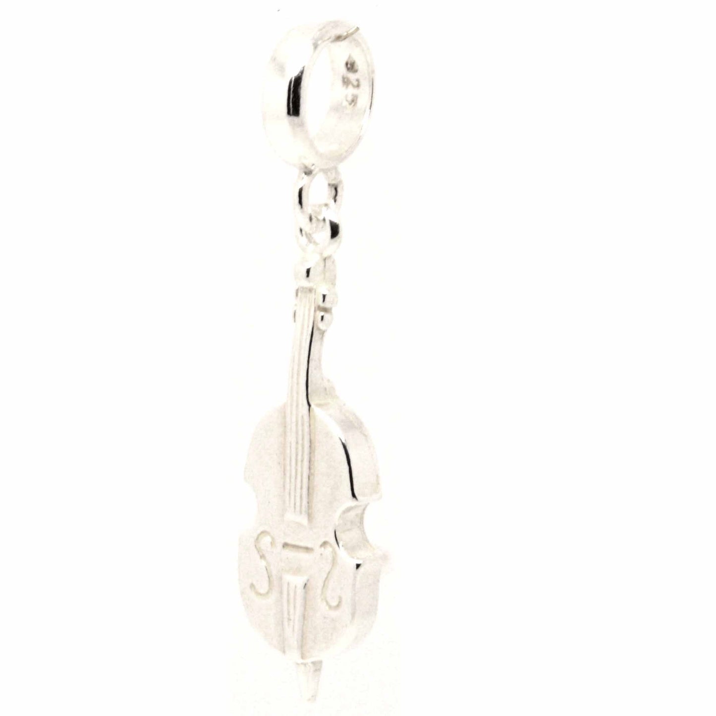 Charm - Silver Cello Charm