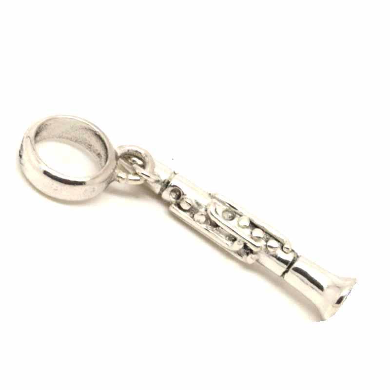 Charm - Silver Clarinet Charm