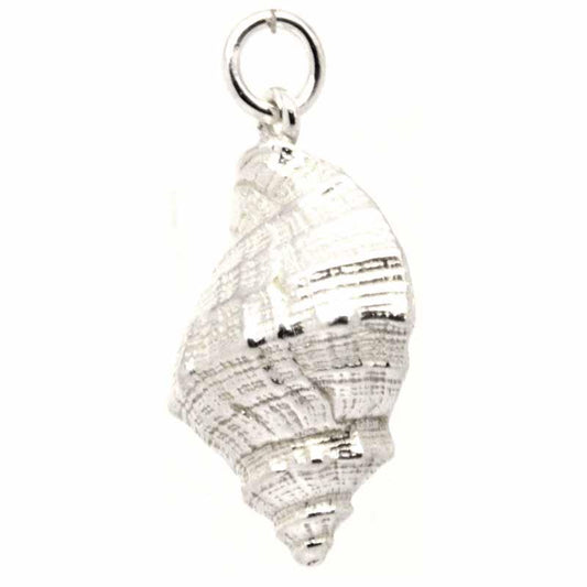 Charm - Silver Conch Shell Charm