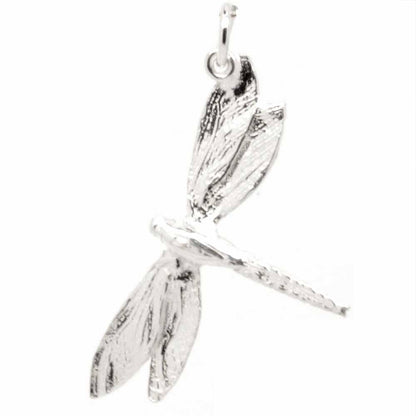 Charm - Silver Dragonfly Pendant Charm