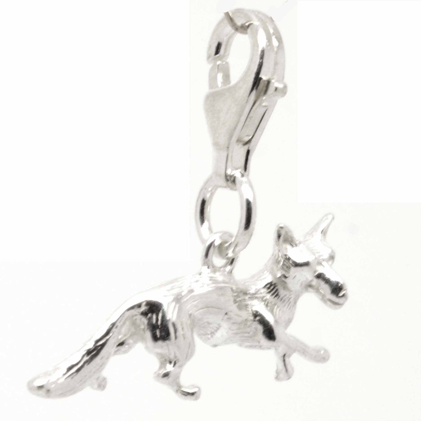 Charm - Silver Fox Charm