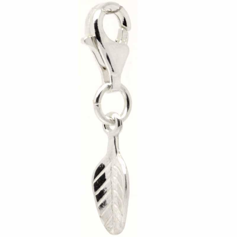 Charm - Silver Leaf Charm