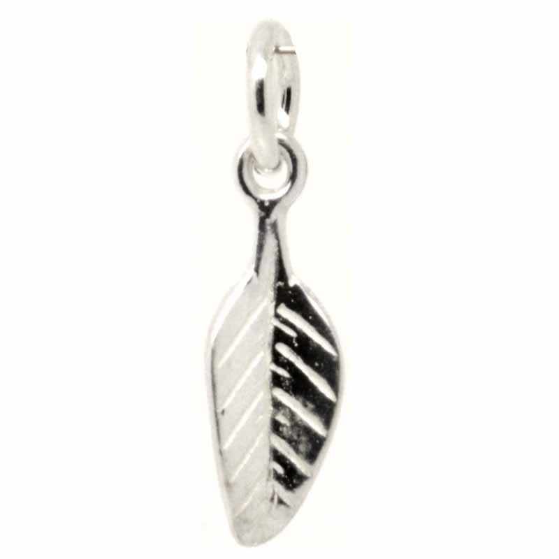 Charm - Silver Leaf Charm